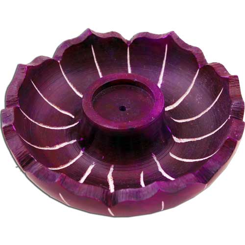 Halter Lotus, violett,  8 cm