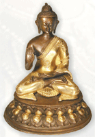 Buddha, segnend, 35cm